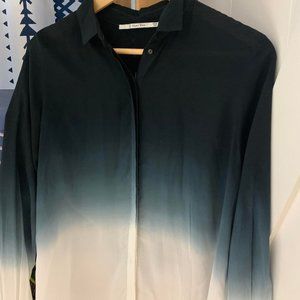 Gradient color blouse